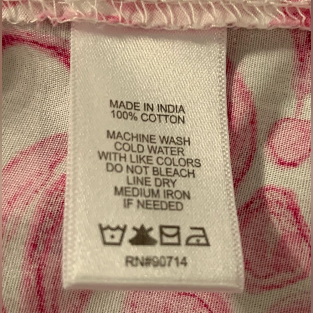 Cynthia Steffe Pink and White Swirl Dress 
Size Medium - Picture 4 of 4